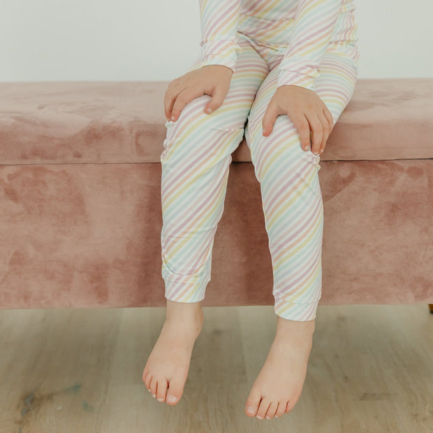 Copper Pearl 2-Piece Long Sleeve Pajama Set | Lucky
