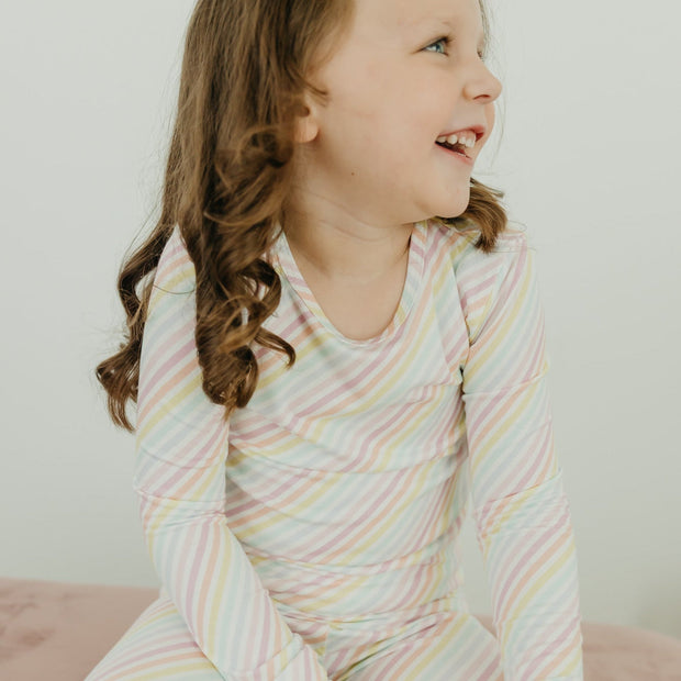 Copper Pearl 2-Piece Long Sleeve Pajama Set | Lucky