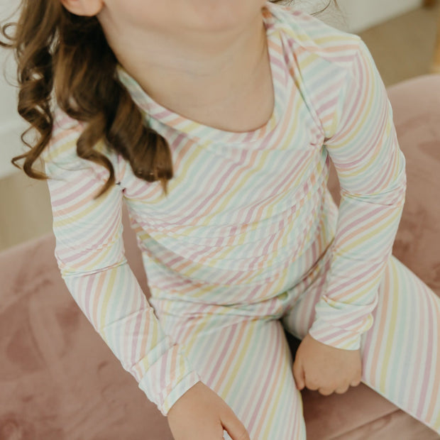 Copper Pearl 2-Piece Long Sleeve Pajama Set | Lucky