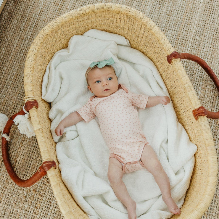 Copper Pearl Short Sleeve Bodysuit | Dottie