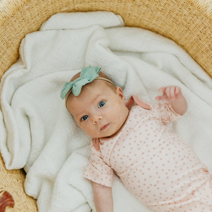 Copper Pearl Short Sleeve Bodysuit | Dottie