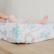 Copper Pearl Premium Knit Diaper Changing Pad Cover | Whimsy
