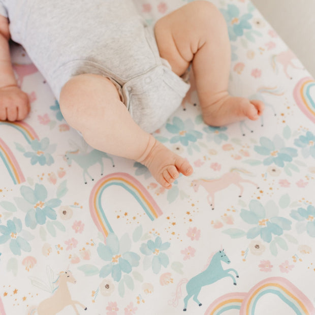 Copper Pearl Premium Knit Diaper Changing Pad Cover | Whimsy