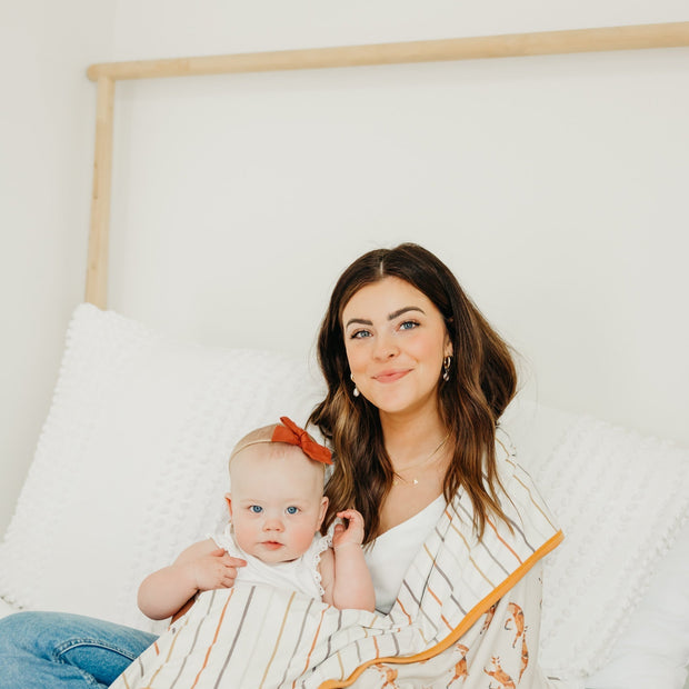 Copper Pearl Three-Layer Jumbo Quilt | Swift