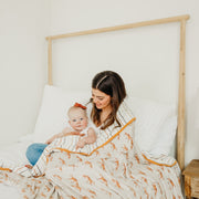 Copper Pearl Three-Layer Jumbo Quilt | Swift