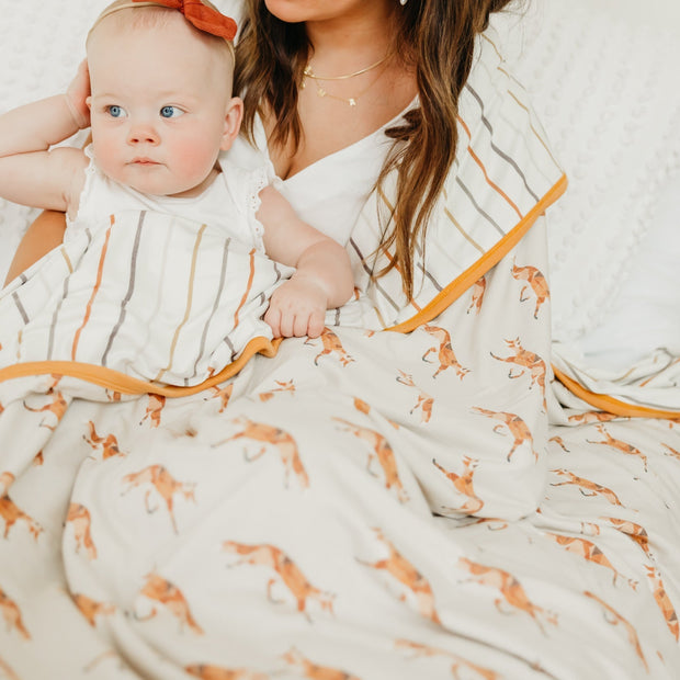 Copper Pearl Three-Layer Jumbo Quilt | Swift