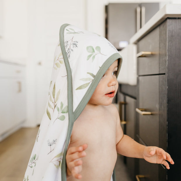 Copper Pearl Premium Knit Hooded Towel | Haven