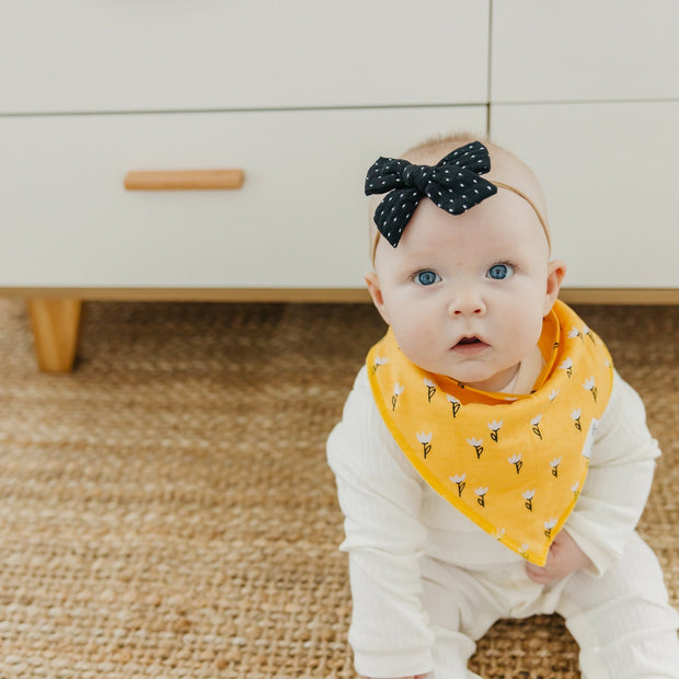 Copper Pearl Baby Bandana Bibs | Birdie