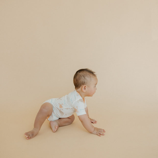 Copper Pearl Short Sleeve Bodysuit | Tide