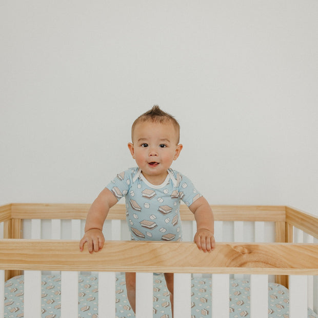 Copper Pearl Short Sleeve Bodysuit | S'mores