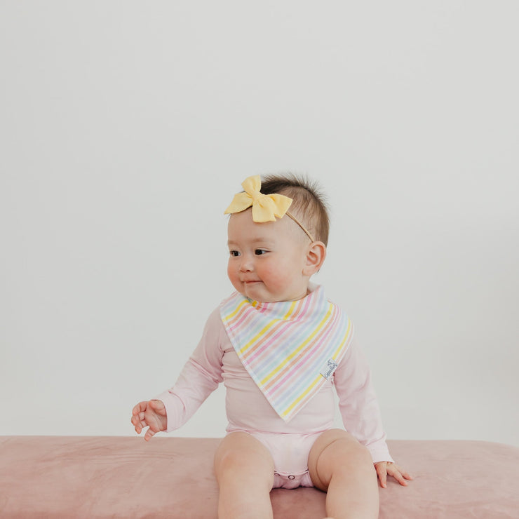 Copper Pearl Baby Bandana Bibs | Lucky