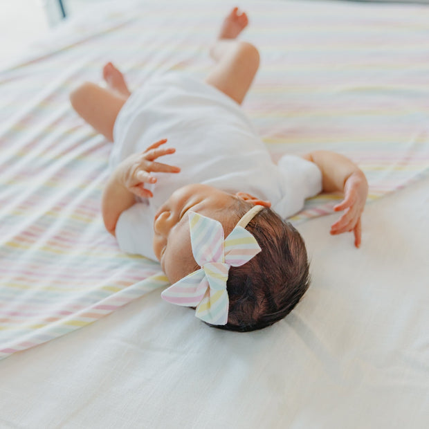 Copper Pearl Classic Nylon Bow | Lucky