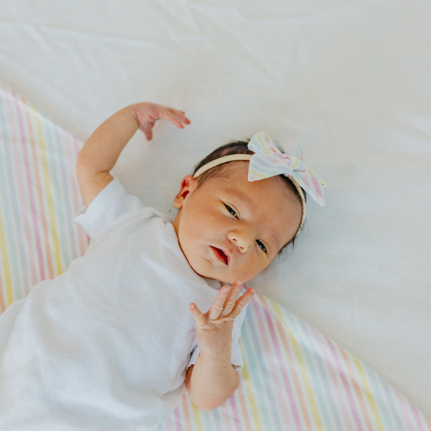 Copper Pearl Classic Nylon Bow | Lucky