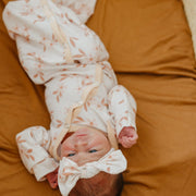 Copper Pearl Knit Headband Bow | Rue