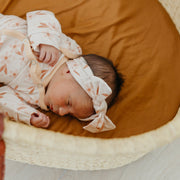 Copper Pearl Knit Headband Bow | Rue