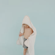 Copper Pearl Premium Knit Hooded Towel | Coastal