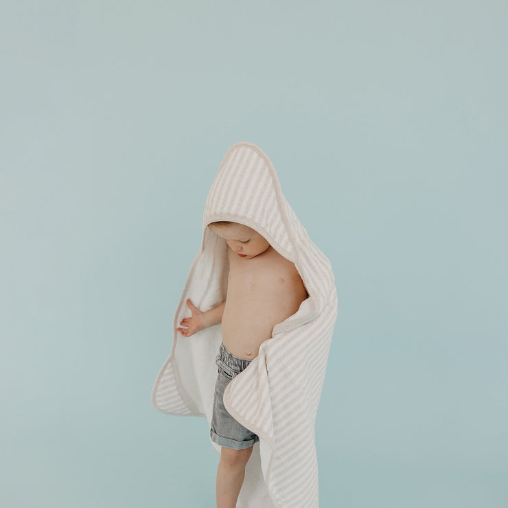Copper Pearl Premium Knit Hooded Towel | Coastal
