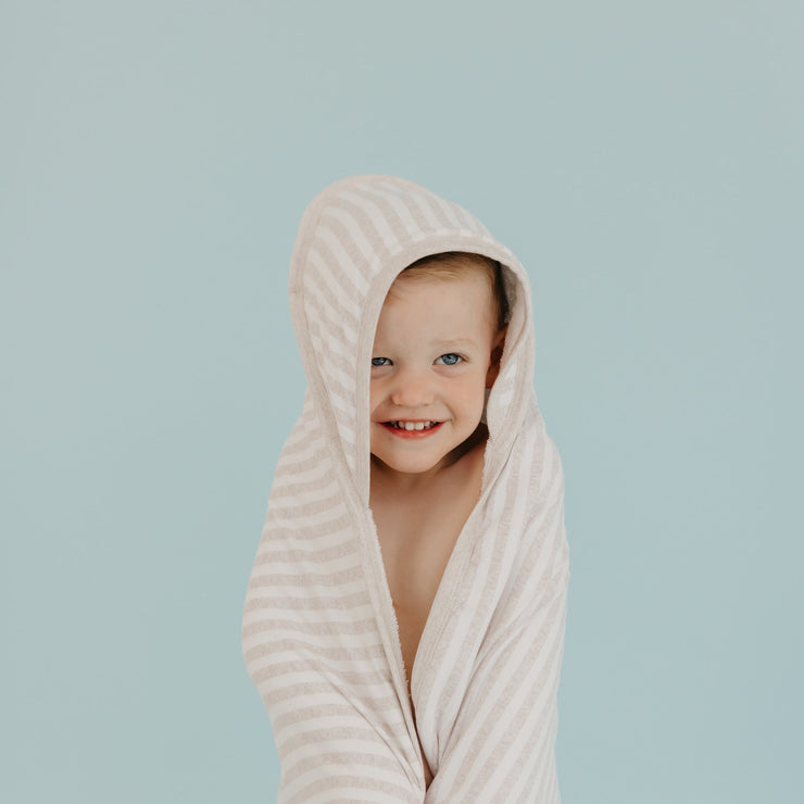 Copper Pearl Premium Knit Hooded Towel | Coastal