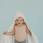 Copper Pearl Premium Knit Hooded Towel | Coastal