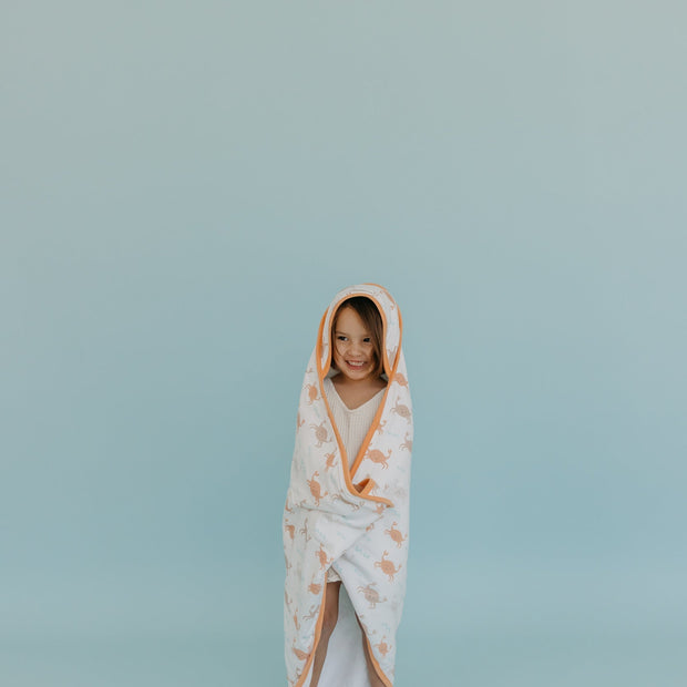 Copper Pearl Premium Knit Hooded Towel | Tide