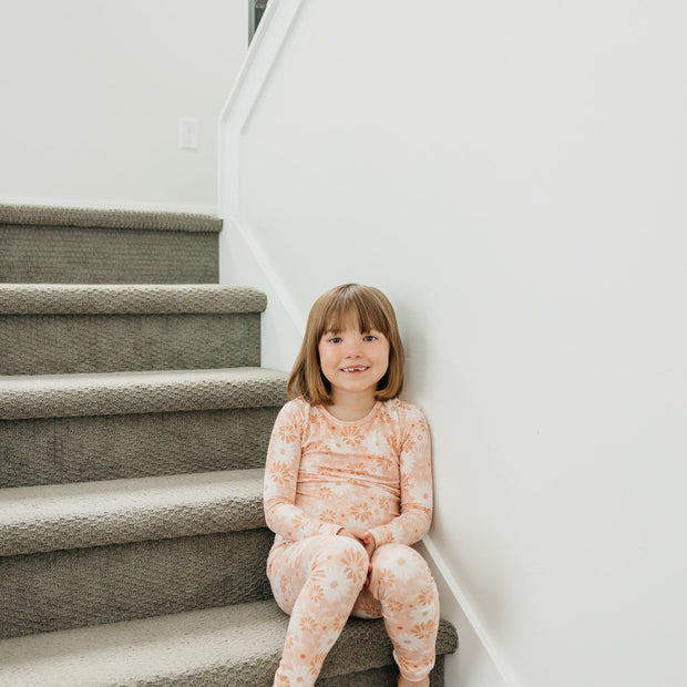 Copper Pearl 2-Piece Long Sleeve Pajama Set | Penny