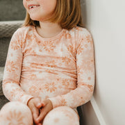 Copper Pearl 2-Piece Long Sleeve Pajama Set | Penny