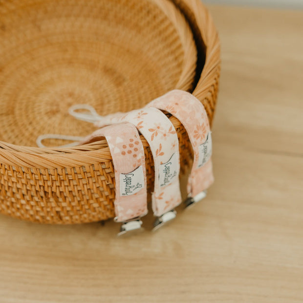 Copper Pearl Binky Clips | Rue