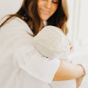 Copper Pearl Baby Bonnet | Oat