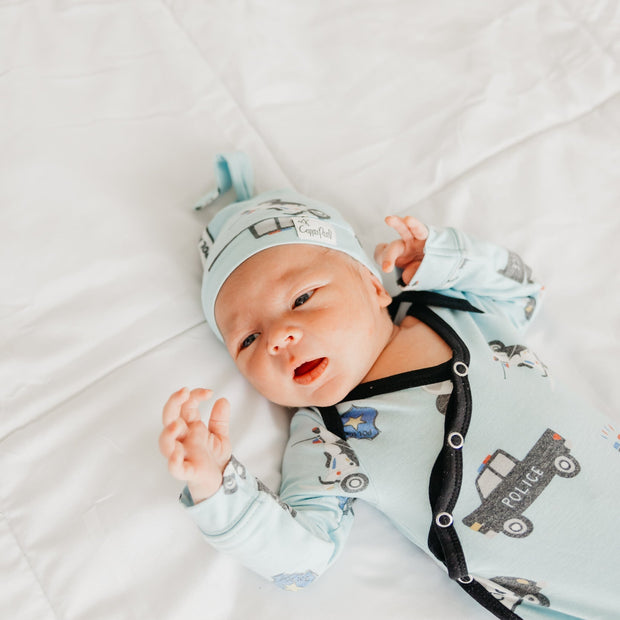 Copper Pearl Knotted Gown | Leo