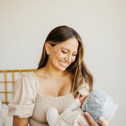 Copper Pearl Baby Bonnet | Asher