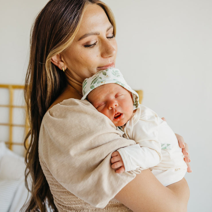 Copper Pearl Baby Bonnet | Fern