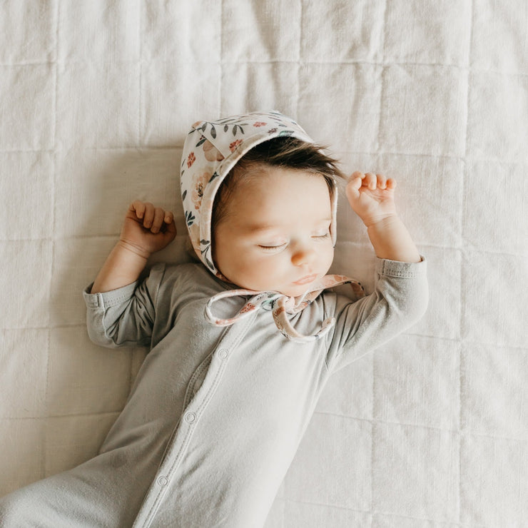 Copper Pearl Baby Bonnet | Autumn