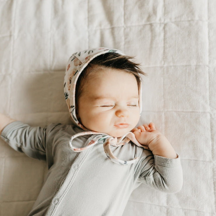 Copper Pearl Baby Bonnet | Autumn