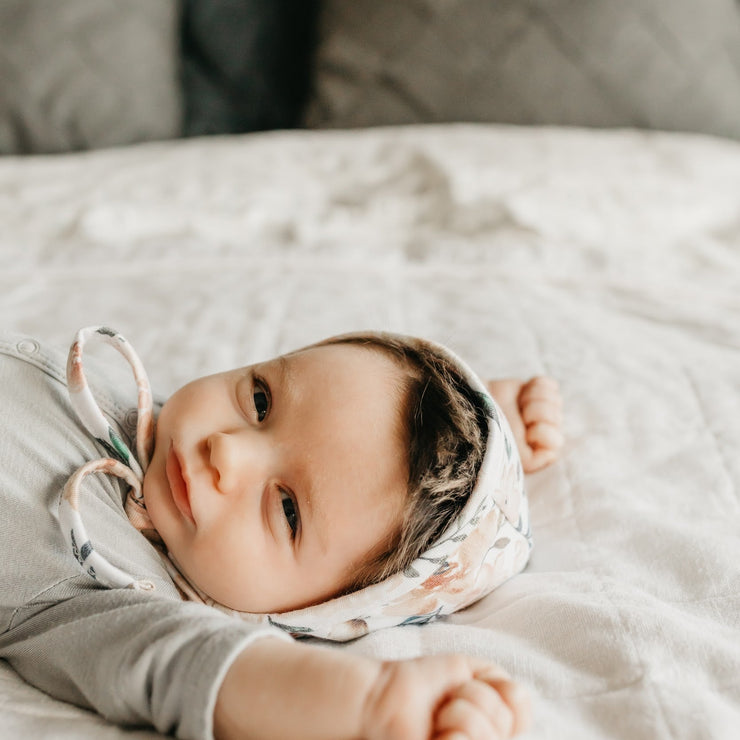 Copper Pearl Baby Bonnet | Autumn