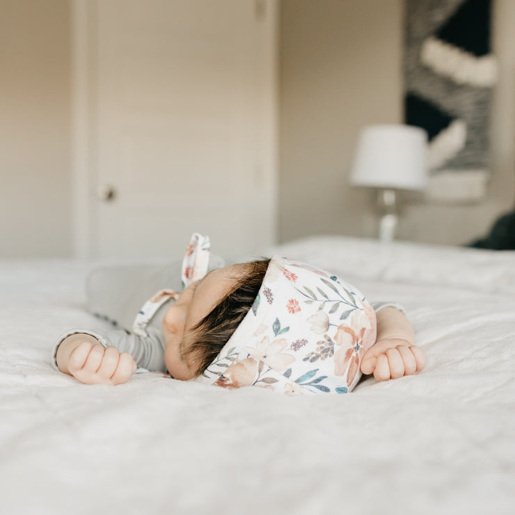 Copper Pearl Baby Bonnet | Autumn