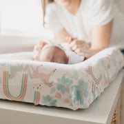 Copper Pearl Premium Knit Diaper Changing Pad Cover | Whimsy