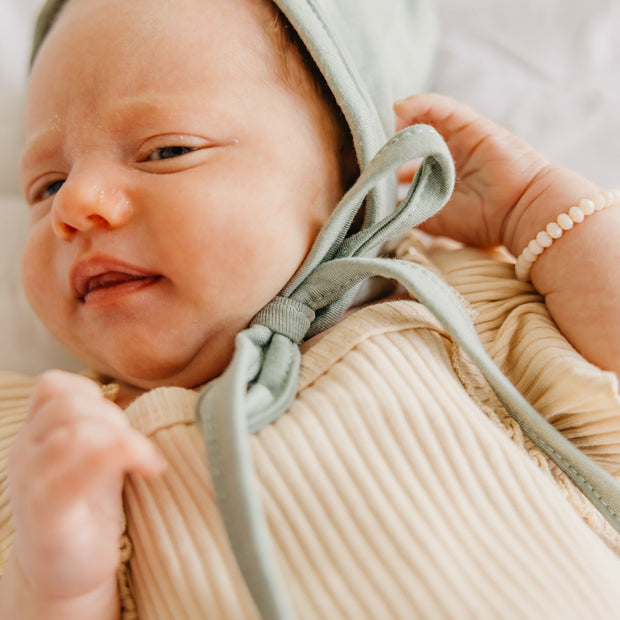 Copper Pearl Baby Bonnet | Briar