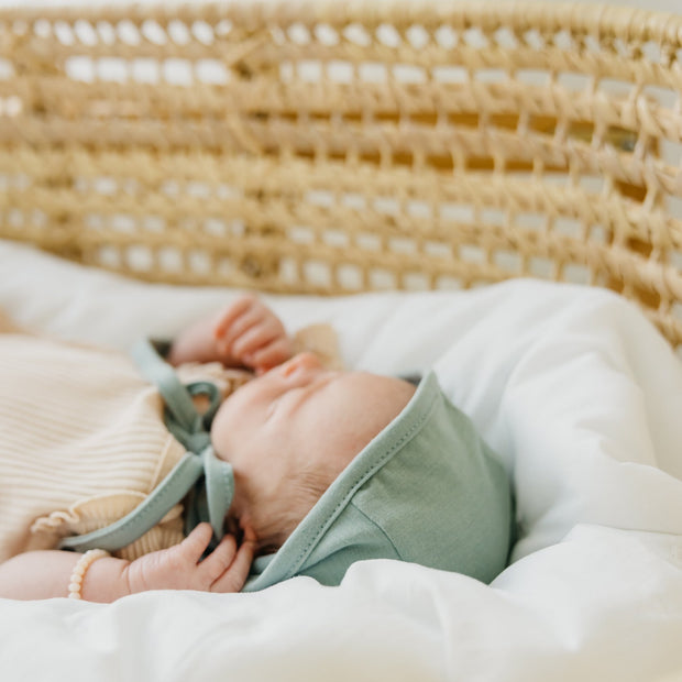 Copper Pearl Baby Bonnet | Briar