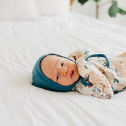 Copper Pearl Baby Bonnet | Steel