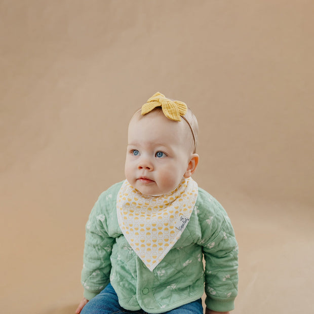 Copper Pearl Baby Bandana Bibs | Peter