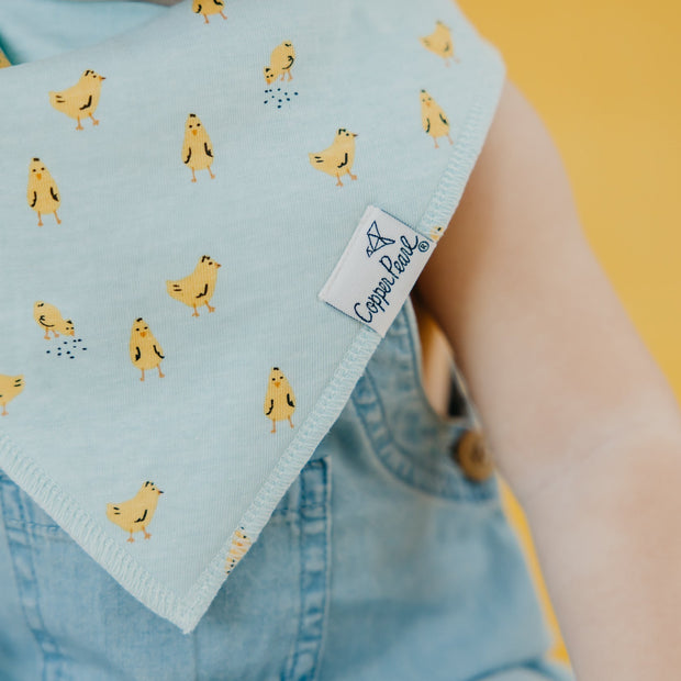 Copper Pearl Baby Bandana Bibs | Peter