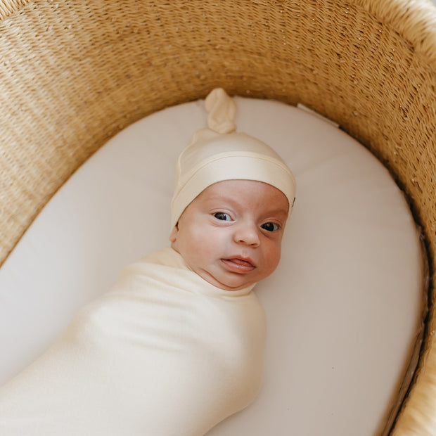Copper Pearl Top Knot Hat | Yuma
