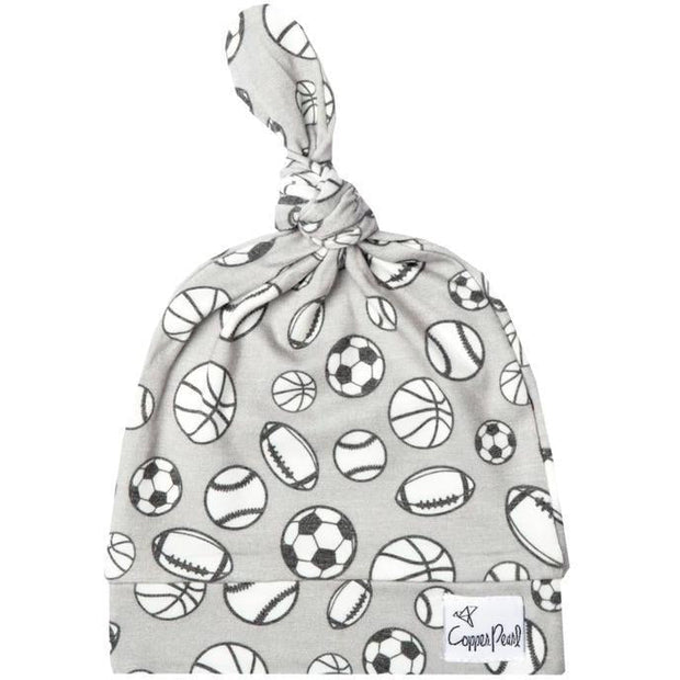 Copper Pearl Top Knot Hat | Champ