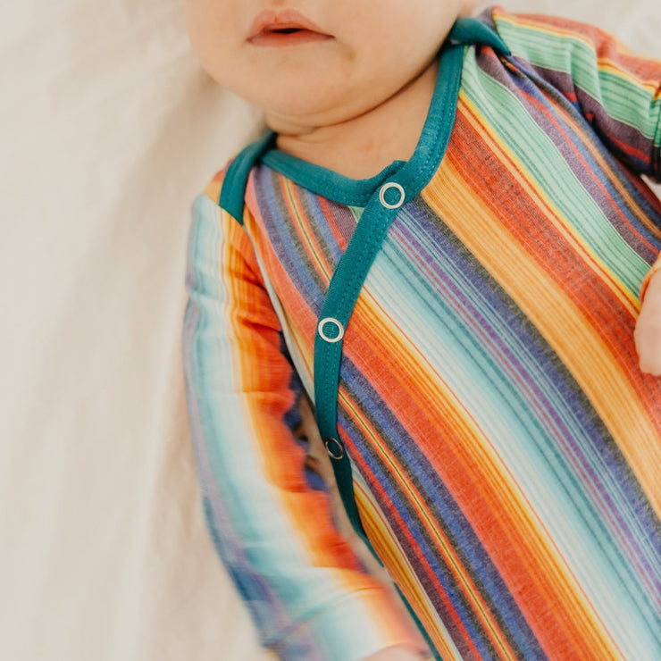 Copper Pearl Knotted Gown | Serape
