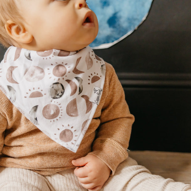 Copper Pearl Baby Bandana Bibs | Neil