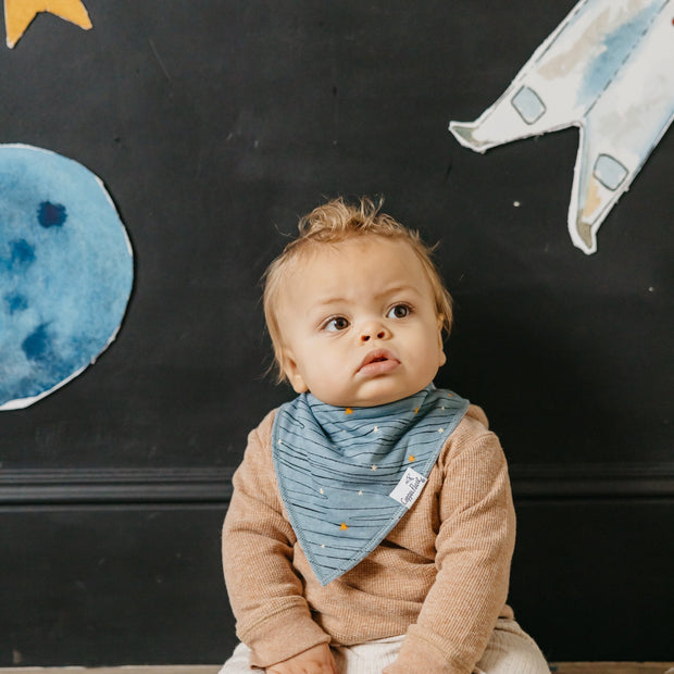 Copper Pearl Baby Bandana Bibs | Neil
