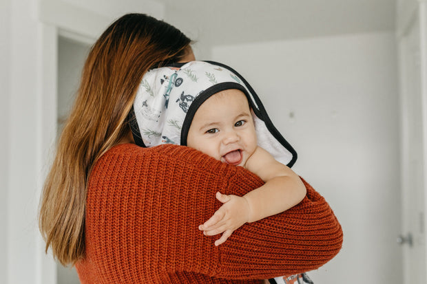 Copper Pearl Premium Knit Hooded Towel | Jo