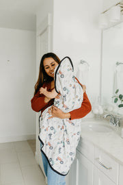 Copper Pearl Premium Knit Hooded Towel | Jo