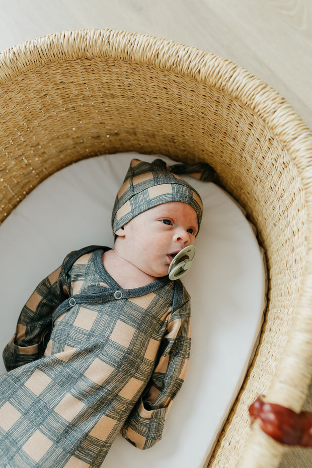 Copper Pearl Knotted Gown | Billy