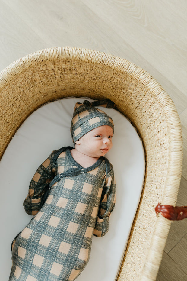 Copper Pearl Knotted Gown | Billy